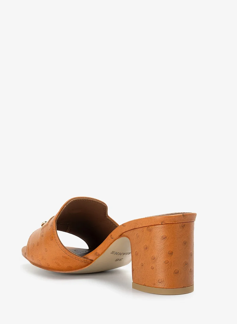 Lorianne Rocio - Leather Mules