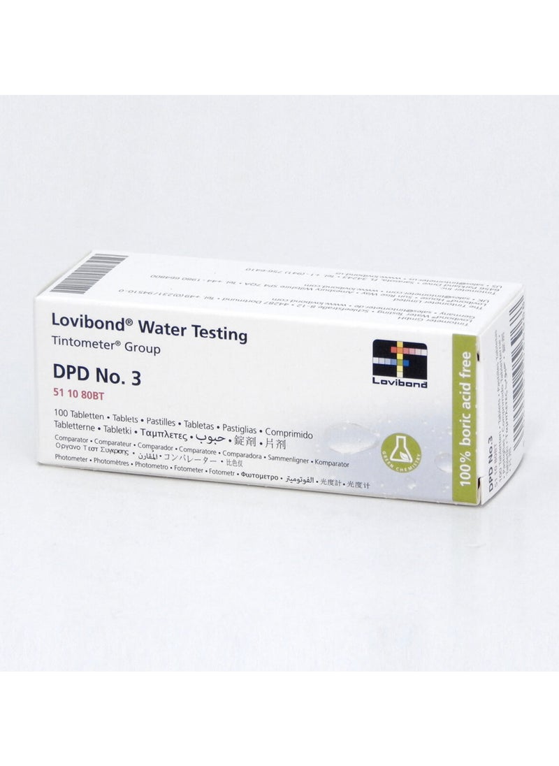 Generic - DPD No 3 to check total chlorine in water - Image 1