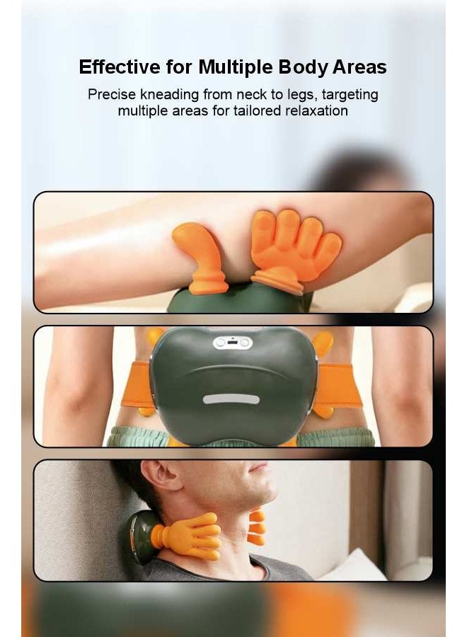ARES iTouch Neck & Shoulder Massager with Heat, Cordless Deep Kneading Massage Pillow, 3 Massage Modes, 3 Intensity Levels, Rechargeable 2000mAh Battery - Image 4