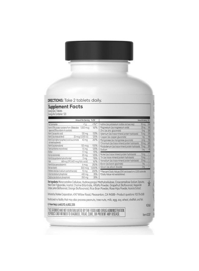 Shaklee - Vita-Lea® Men High Potency Multivitamin and Multimineral - Supports Heart, Immune, Bone, and Joint Health - Formulated for Men's Unique Needs - Includes Vitamin C, D, and E - 240 Tablets - Image 2