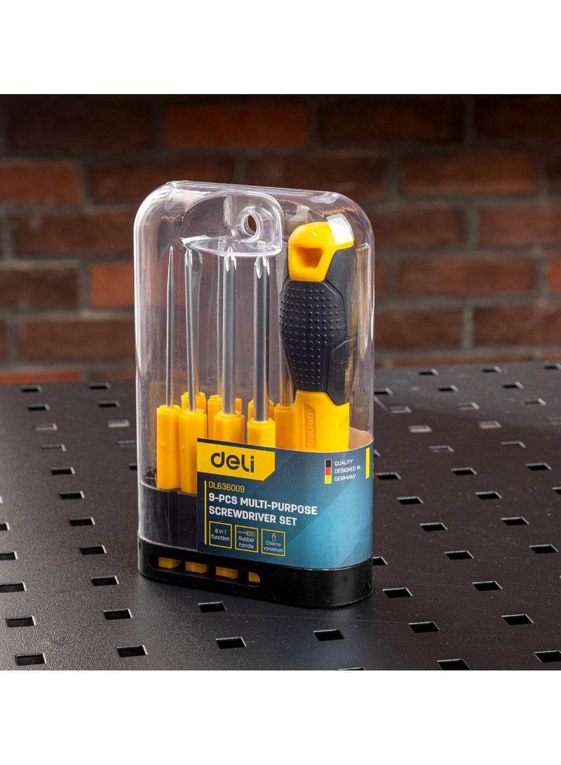 Deli Screwdriver 9-Piece Set - Image 3