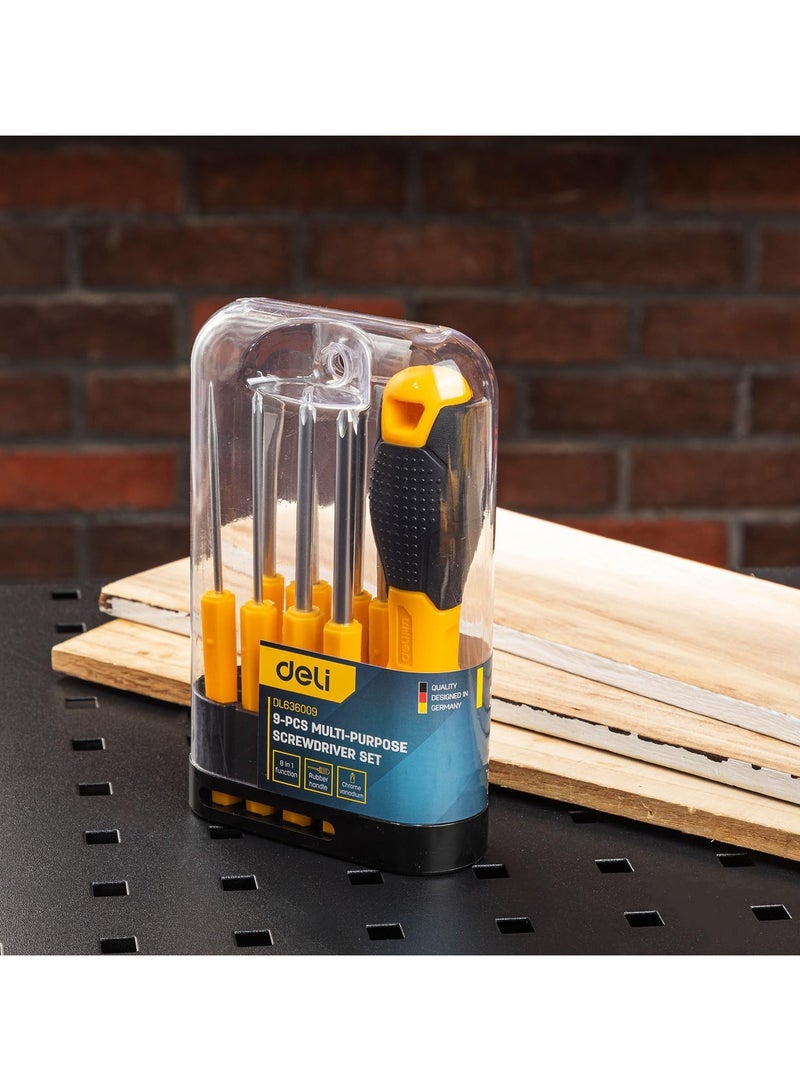 Deli Screwdriver 9-Piece Set - Image 4