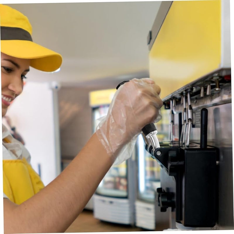 مقبض تحكم آلة الآيس كريم قطعة إصلاح معدنية لصانع البلاستيك - Image 4