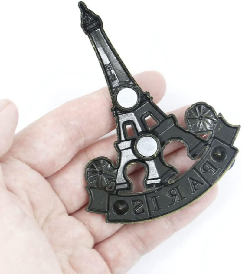 Sluswallow 3D Metal Fridge Magnet Eiffel Tower Paris France Souvenir Gift Decor Refrigerator Magnets, Refrigerator Magnets, Kitchen Accessories - Image 5