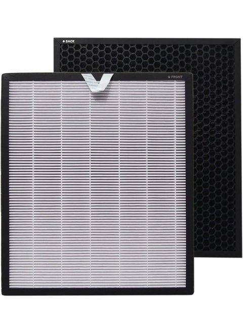 2-Pack Replacement Filters Compatible with LEVOIT Vital 200S Smart True HEPA Air Purifier Part #. Vital 200S-RF, H13 HEPA Activated Carbon 3-Stage Filtration