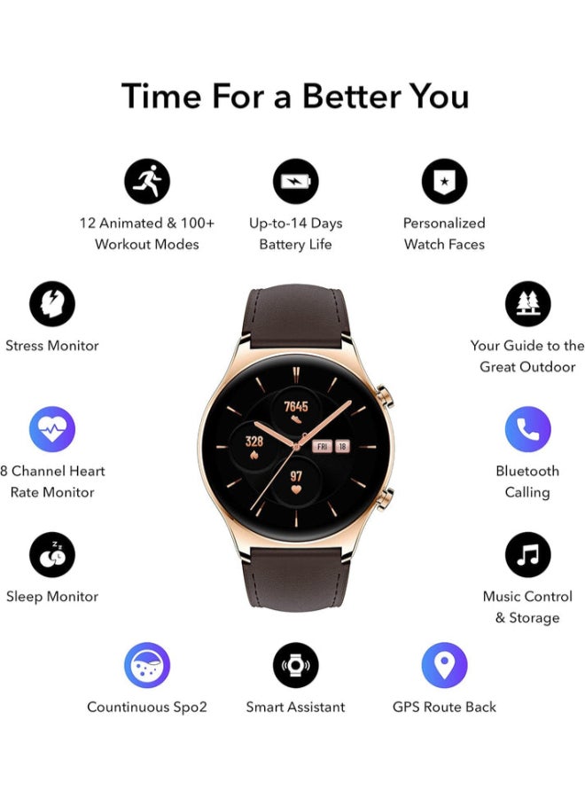 Honor Renewed -  Watch Smart Watch GS 3 brown - Image 2