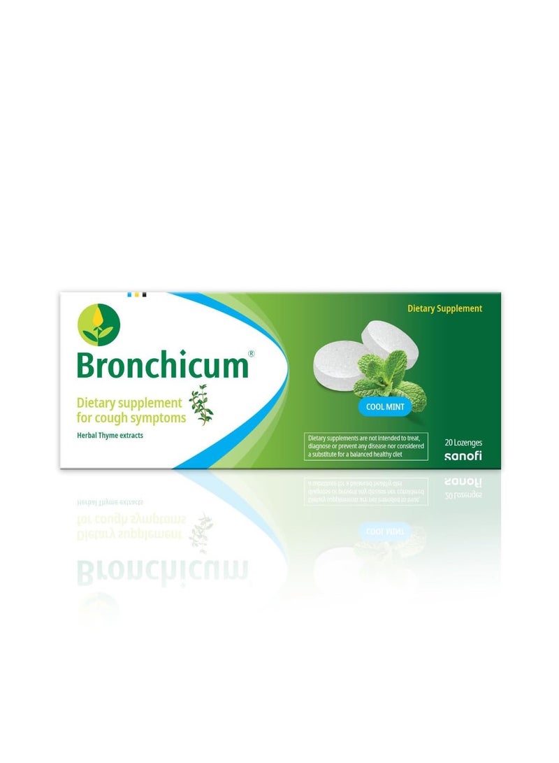 sanofi BRONCHICUM 20 LOZENGES