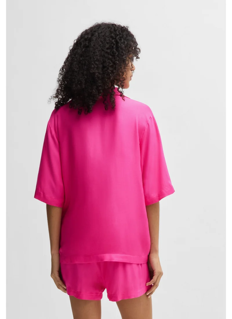 هوجو Short pyjamas with logo labels