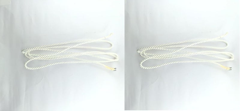 advancedestore advancedestore Sewing Accessory Treadle Belt for Sewing Machine Machine Wheel BeltWhite5feetPack of 2 - Image 1