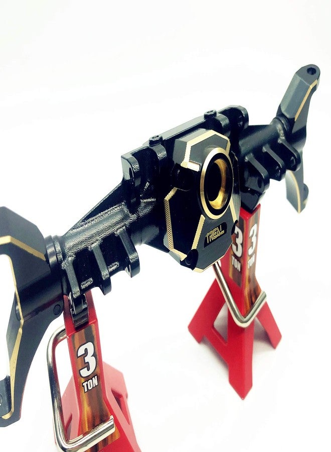 Treal Axial Capra Brass Currie F9 Portal Axle Housing/3rd Member UTB (Black) - Image 3