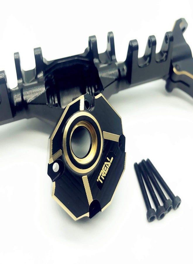 Treal Axial Capra Brass Currie F9 Portal Axle Housing/3rd Member UTB (Black) - Image 2