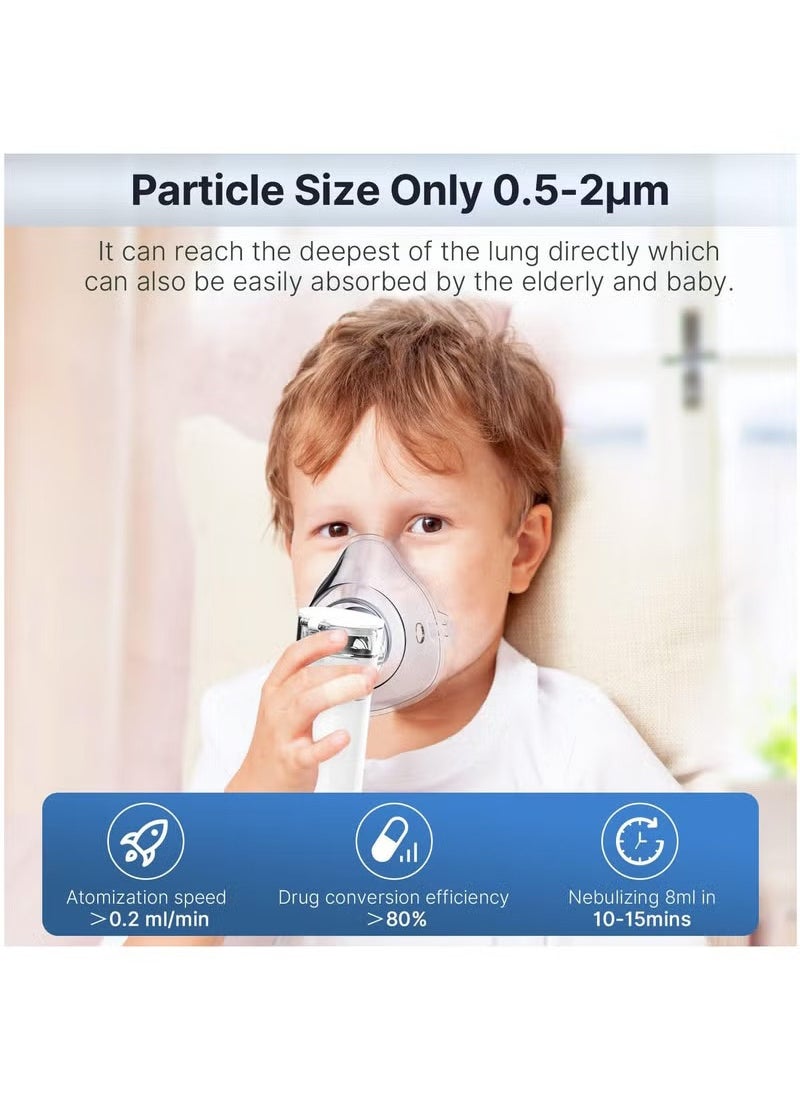 Arabest - Portable Nebulizer Machine For Travel And Household Use With Autoclean Mode - Image 1