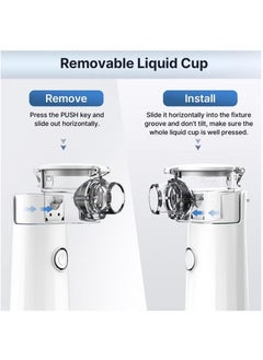 Arabest Portable Nebulizer Machine For Travel And Household Use With Autoclean Mode  - Image 2