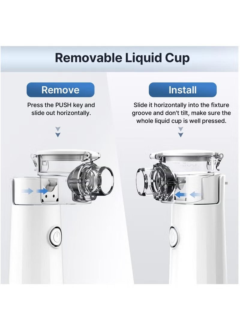 Arabest - Portable Nebulizer Machine For Travel And Household Use With Autoclean Mode - Image 1