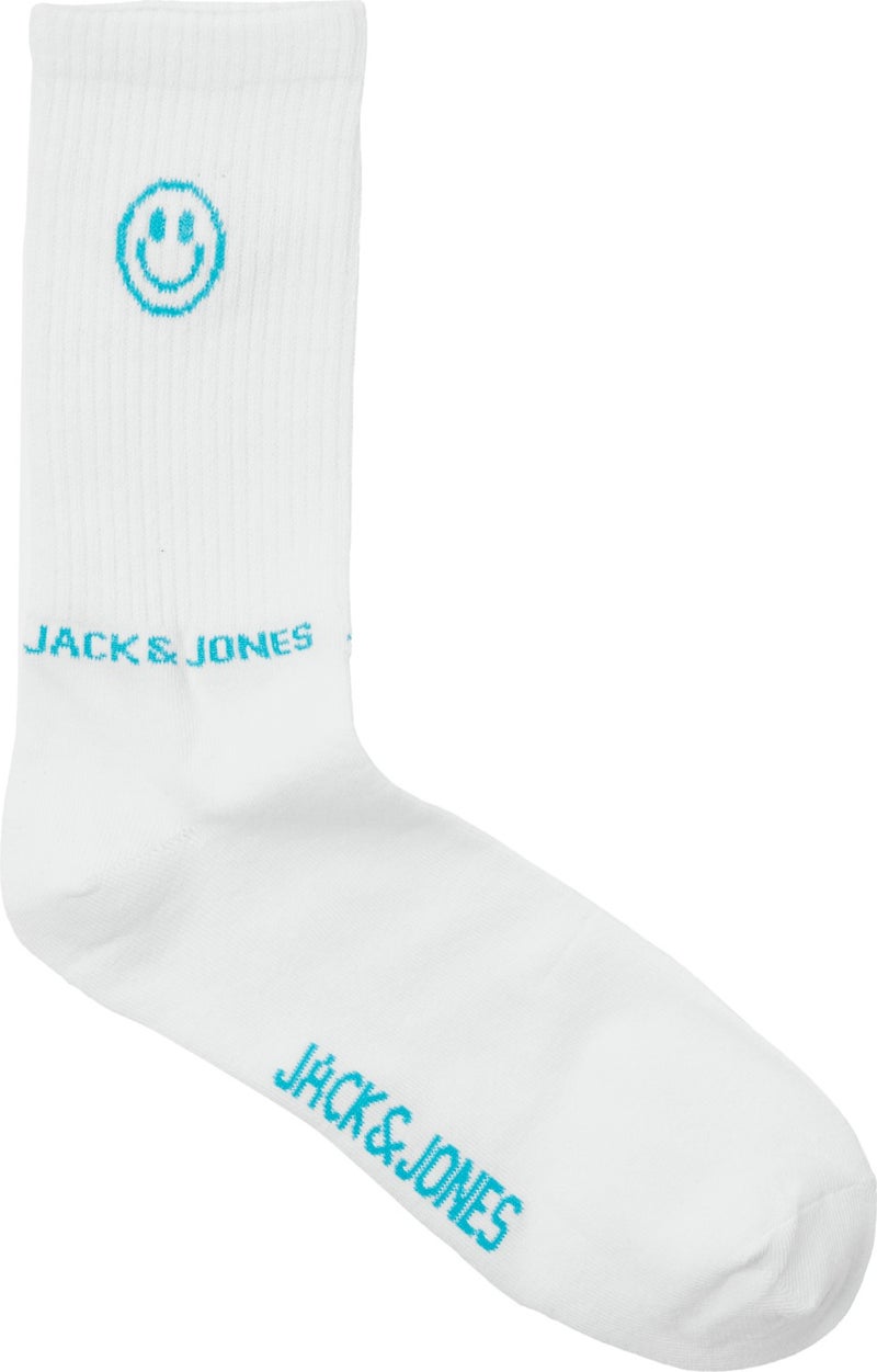 Jack Jones Embroidered Single Socks - Smiley - Image 1