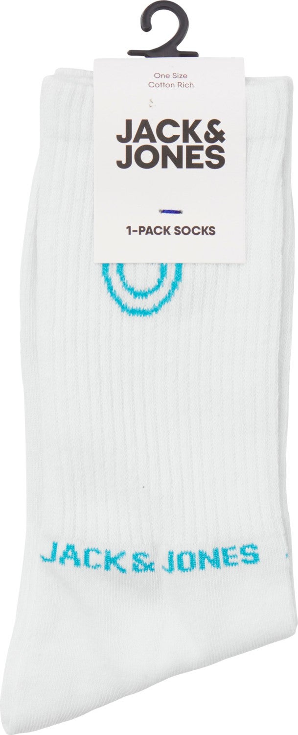 Jack Jones Embroidered Single Socks - Smiley - Image 2