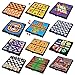 Gamie Magnetic Board Travel Games for Kids Includes 12 Retro Fun Games 5 Compact Design Individually Boxed Travel Essentials for Kids Road TripAirplaneCamping Stocking Stuffers for All Ages - Image 3