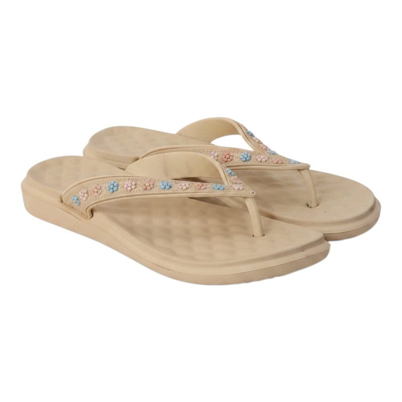 Bloom women's comfortable rubber toe slippers, suitable for the club, beach, outings and home, trendy summer design for summer 2026
