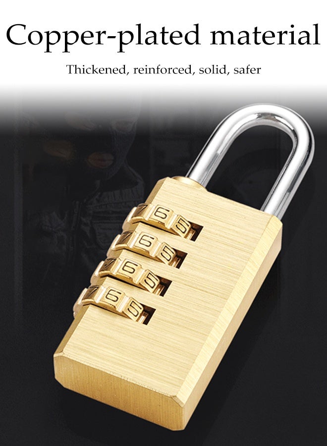 DUNISO 3 Digit Combination Padlock,Combination Padlock,Cabinets Padlock,Waterproof Weatherproof,Sturdy and Durable,for Gym Locker, School, Fence, Garage, Shed - Image 3