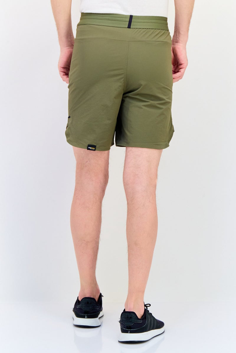 Adidas شورتات تدريب رياضية للرجال بطول 7 إنش، زيتوني - Image 3