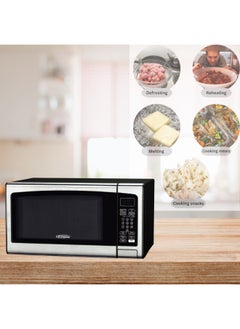 GeneralGold General Gold 34L Microwave Oven, 1000W Power, Digital Control, Black Stainless Steel Finish, Large Capacity 34 Liter Microwave for Fast Cooking & Reheating, Solo Microwave for Home & Office Use  - Image 5