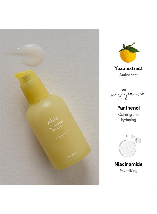 abib مضخة تنشيط يوجا إسنس 1.69 أونصة سائلة / 50 مل I للعناية بالبقع الحمراء والبقع المنعشة، خلاصة فيتامين سي - Image 2