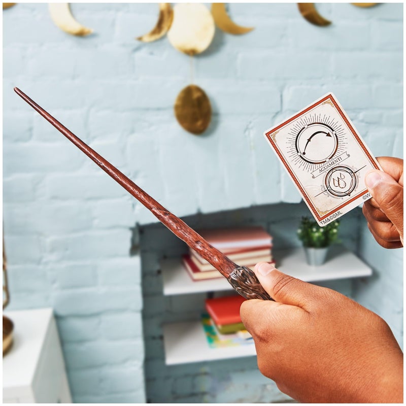 Wizarding World Harry Potter, 12-inch Spellbinding Harry Potter Wand & Spell Card, Accessory for Halloween Costumes for Girls & Boys - Image 4