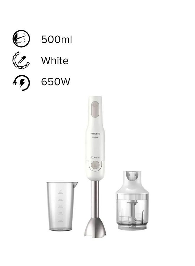 Philips Daily Collection ProMix Hand Blender HR2535/01 White - Image 1