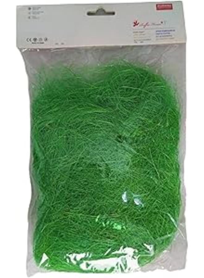 GTG Toys Hair for Gift Wrapping, Preservation and Decoration (Green)
