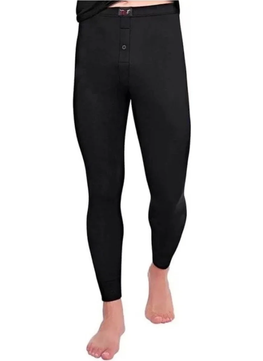 Tutku Elit Passion Elite 1306 Men's Thermal Bottom Black