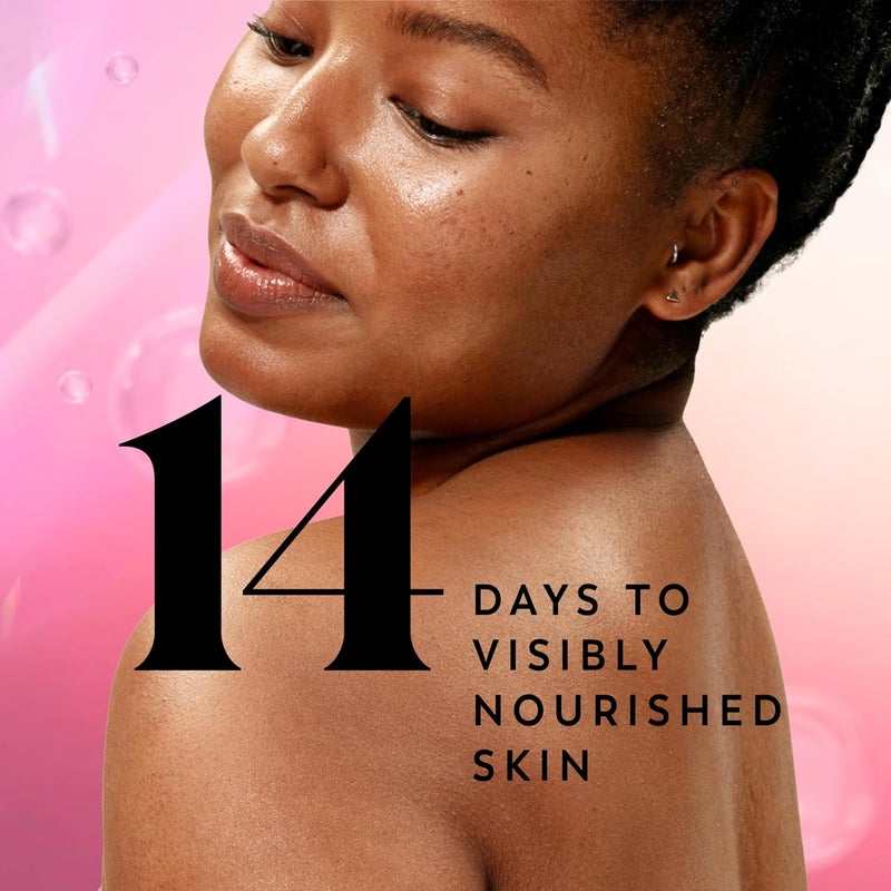 Olay Body Wash for Women Intensely Hydrating ProHyaluronic Acid Serum Complex Renews Moisture Vitamin B3 Lameller Technology For All Skin Types Strawberry Summer Fizz Scent 20 fl oz - Image 5