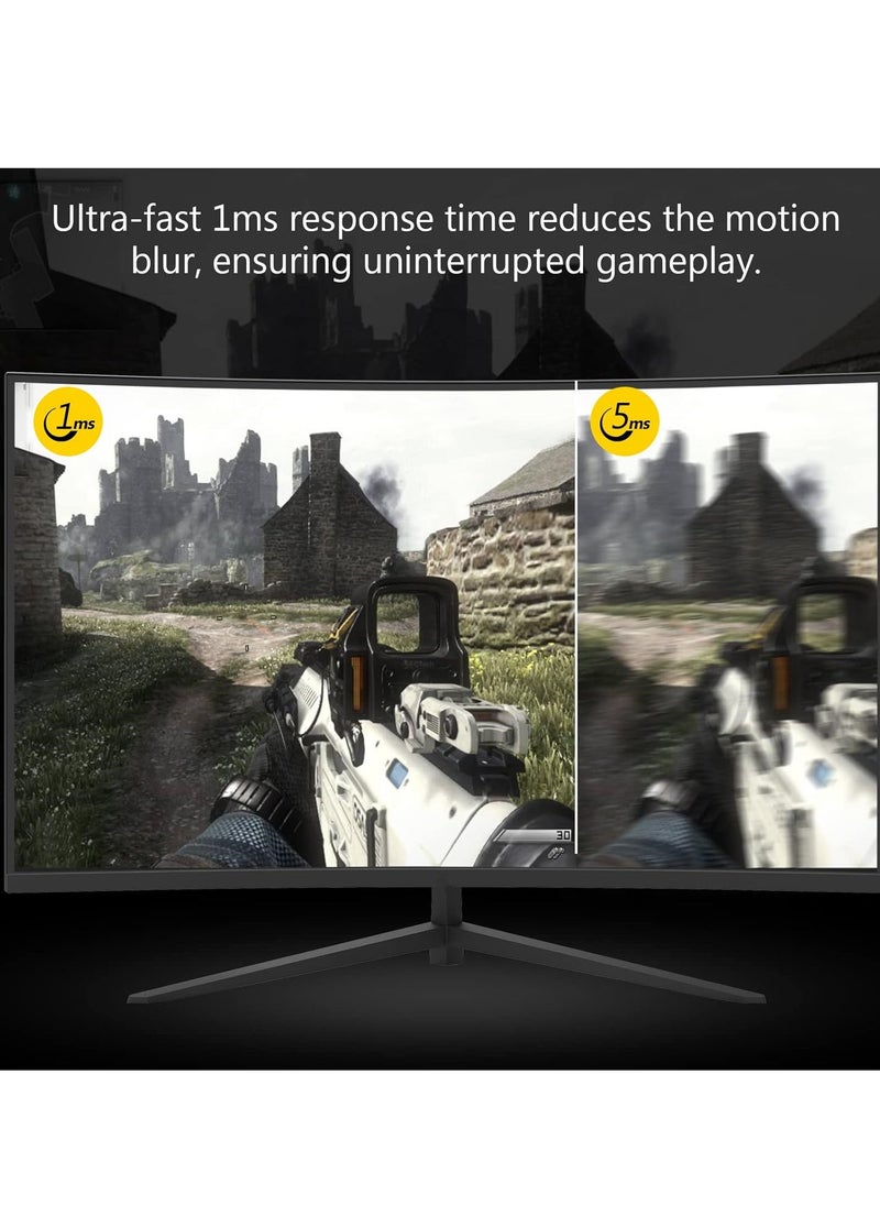 27 بوصة سطح منحن لعبة عرض 16 : 9 2560x1440 165Hz 1MS LED FreeSync FreeSync FreeSync عرض متقدمة ميناء HDMI - pzsku/Z0D919C155ECA41A63FFEZ/45/_/1731289235/905bd90e-72c2-4130-90b4-1d548d3de3af