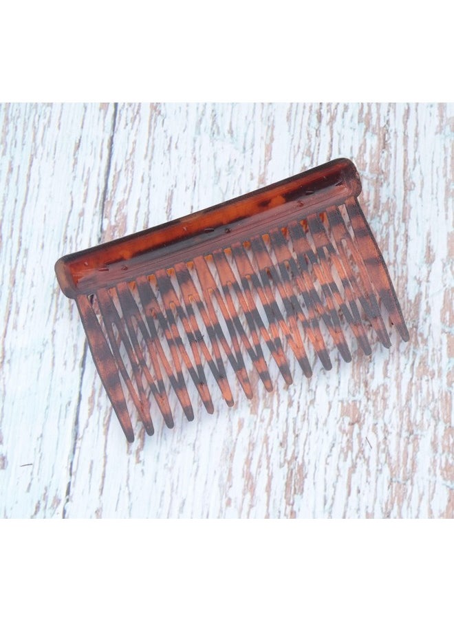 6 Pcs Hair Side Comb For Women Accessories Plastic 8 X 5 Cm 15 Teeth French Twist Comb Hair Clips For Girls Fine Long Curly Decorative Hair Styling Bun Supplies (Brown) - pzsku/Z0D91AA5F4C34102E9AACZ/45/_/1719073403/82949671-2916-431f-be8a-6be54457e337