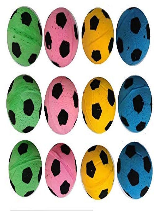 SHUYUE Foam Soccer Balls Cat Toys (Balls Cat Toys (12pcs)) - Image 1