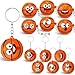 Arrowbash 12 Pcs Mini Funny Stress Balls Keychain Sport Face Keychain Stress Relief Squeeze Sport Balls team Gifts for Women Men Sport Team Players Party Favor Birthday GiftBasketball - Image 2