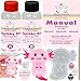 FUNSHOWCASE Taba Squishy Maker Big Axolotl Silicone Mold Gel Kits Pack - Image 3