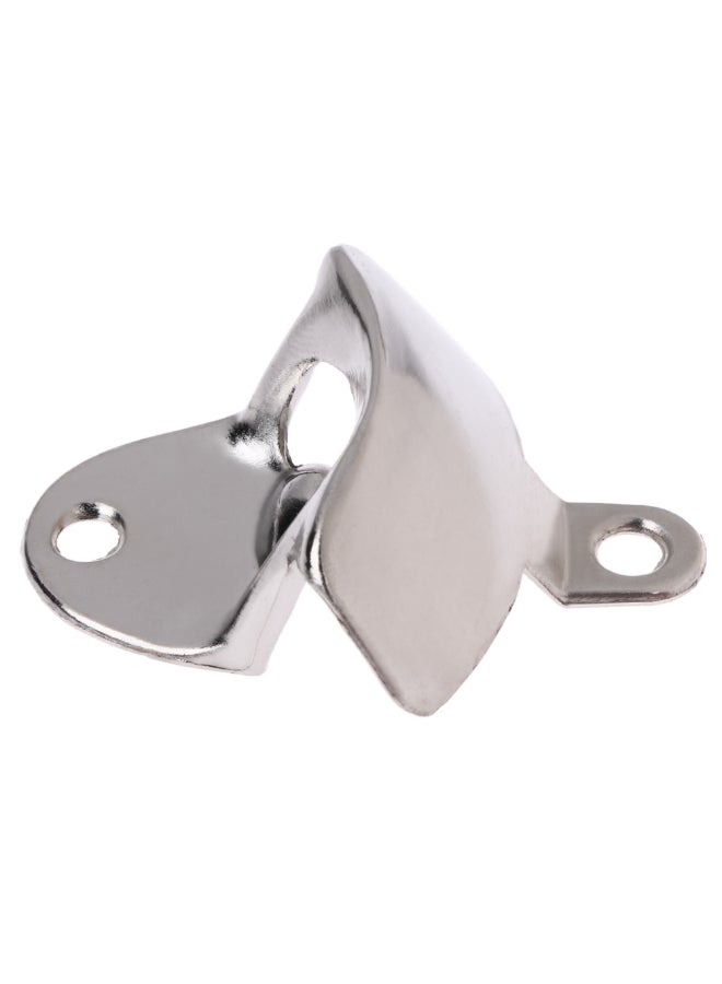 NIBEMINENT 2-Piece Vintage Wall Mounted Bottle Opener Silver 10 x 8 5cm - Image 3