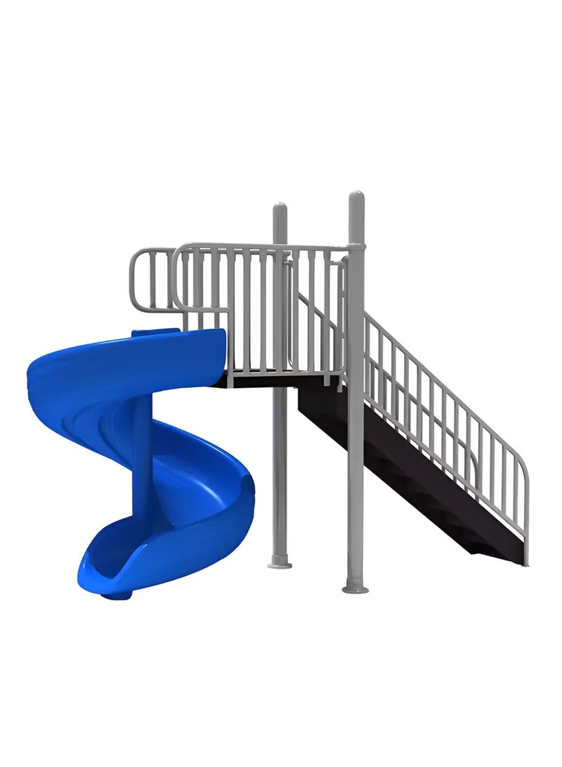 ميتس Myts - Outdoor Spiral Kids Slide - Assorted - Image 2