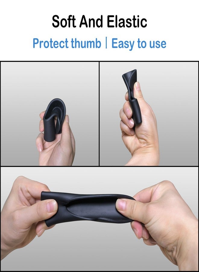 MIPREZT [for Kids] Catcher's Thumb Shield Baseball Thumb Guard for Baseball & Softball Catchers Thumb Protector for Baseball Catcher Gear Training Aid Catcher Accessories Reduce Sting-Black - Image 4
