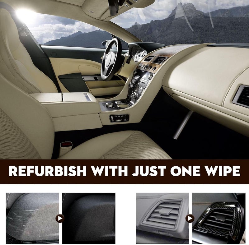 Bitnex Crystal Coating for Car, Plastic Parts, 30ml PVC Restorer, Revitalizing Coating Agent, Crystal Coating Cleaner Polish Shining Accessories (1) - Image 5