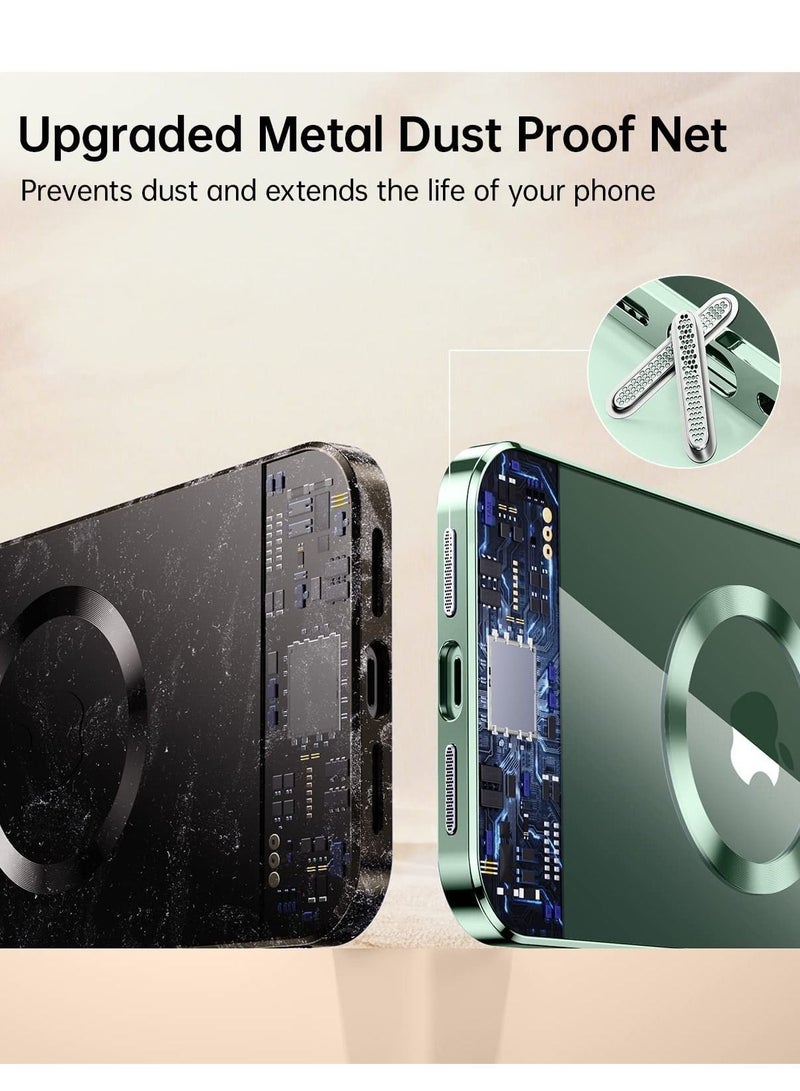 ELTRAZONE Magnetic Clear Case for iPhone 14 Pro Max Case with Full Camera Protection - Image 2