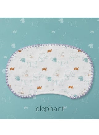White/ Elephant Printed