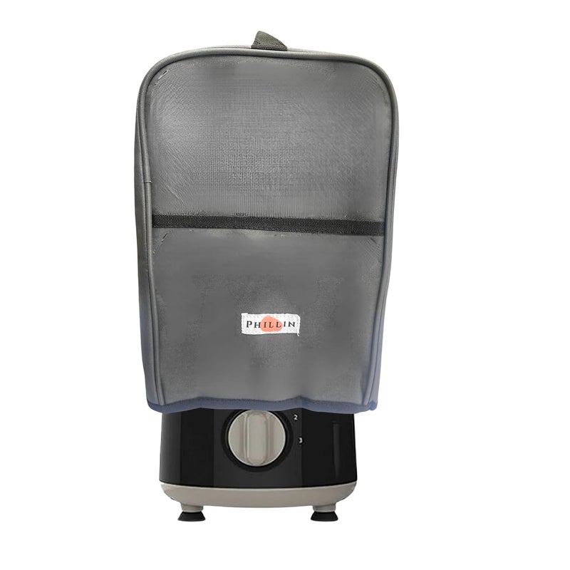 Phillin Mixer Cover Durable Stylish Protection Waterproof DustProof Washable Kitchen Appliance Cover Grey - Image 1