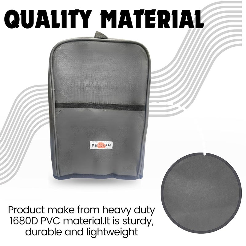 Phillin Mixer Cover Durable Stylish Protection Waterproof DustProof Washable Kitchen Appliance Cover Grey - Image 4