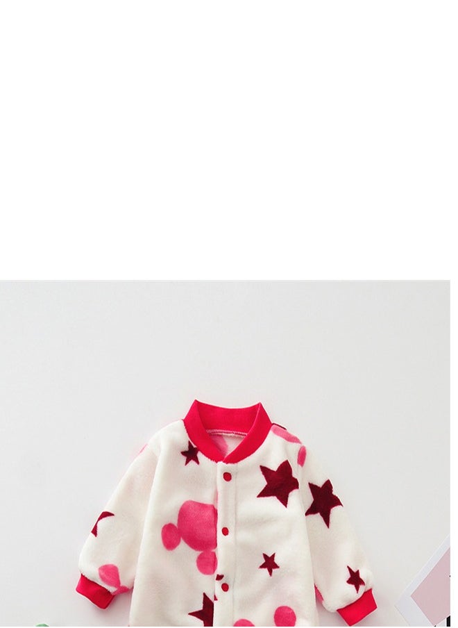 Loquat - Squality Baby Home Long Sleeve Bodysuit - Image 1