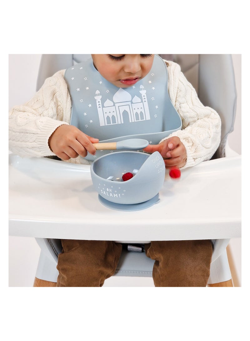ONCE UPON A DUA Lux Silicone Bowl & Spoon Set - Image 5