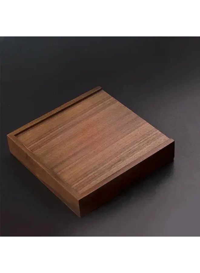 Walnut Wood Storage Box For Jewelry USB Drive Photography Album Wedding Gift - Image 2
