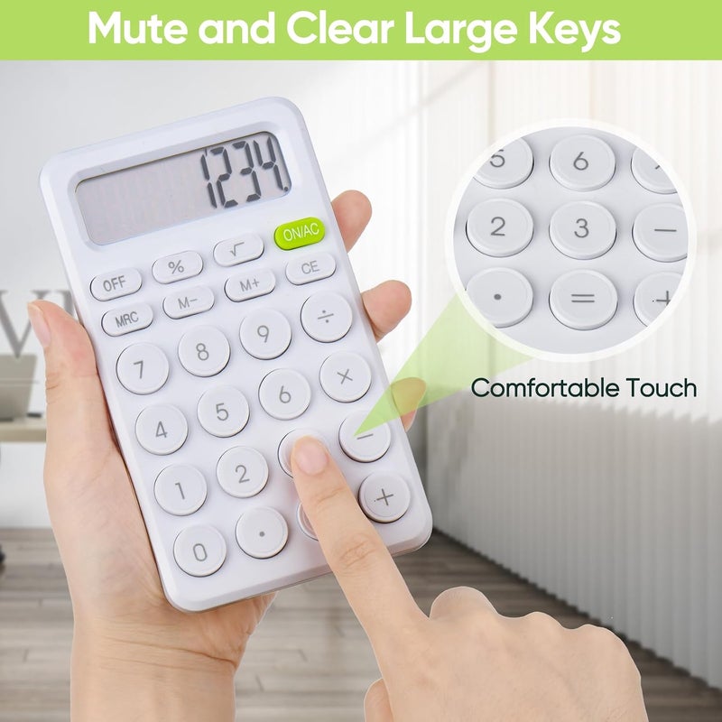 Scientific Calculator with Basic Functions (White) - Image 4