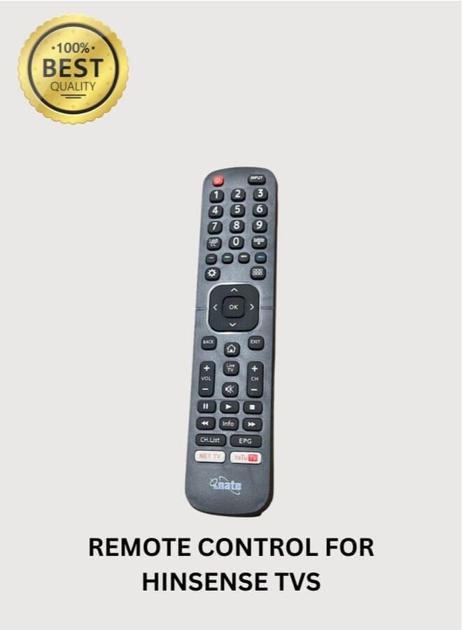 Nate Remote Control For Television For Model Hinsense - Image 1