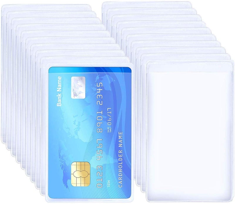 flying CLOUDS Transparent Synthetic Unisex Card Sleeve (cardcover100) (Pack of 100) - Image 1